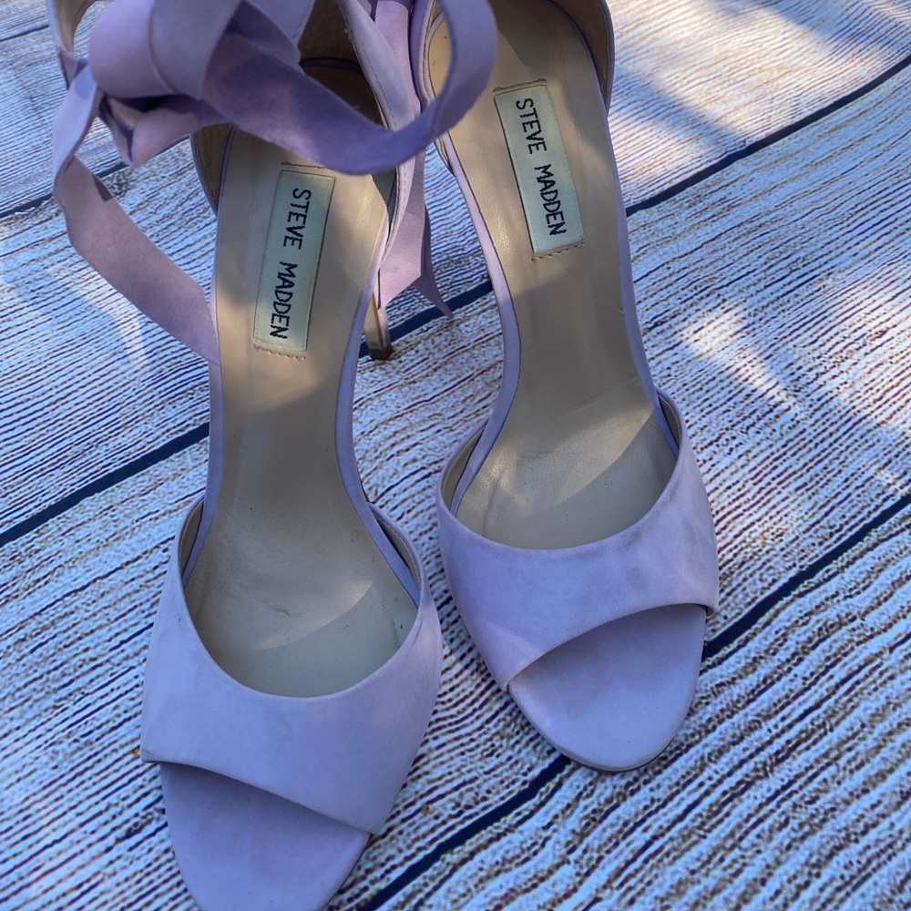 Steve madden lavender shoes
